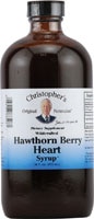 Christopher's Hawthorn Berry Heart Syrup