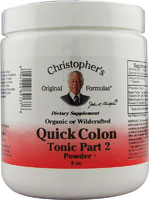 Christopher's Quick Colon Tonic Powder Part 2