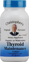 Christopher's Thyroid Maintenance