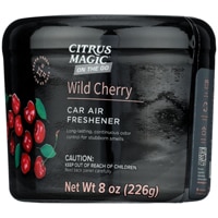 Citrus Magic On The Go Car Air Freshener Odor Absorbing Solid Wild Cherry