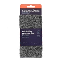Cleanlogic Charcoal Infused Detoxify Exfoliating Stretch Wash Cloth