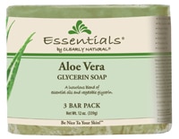 Clearly Natural Essentials Glycerin Bar Soap Aloe Vera