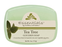 Clearly Natural Essentials Glycerin Bar Soap Tea Tree