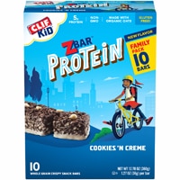 Clif Bar Gluten Free Kid ZBar Protein Bars Cookies 'N Creme