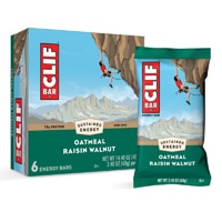 Clif Bar Non-GMO Energy Bars Oatmeal Raisin Walnut