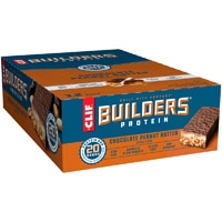Clif Gluten Free Builders Plant-Based Protein Bars Chocolate Peanut Butter