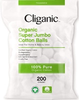 Cliganic Organic Super Jumbo Cotton Balls