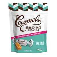 Cocomels Organic Coconut Milk Caramels Sea Salt