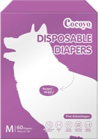 Cocoyo Dog Disposable Diapers Female Doggie 60 Diapers - Medium