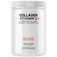 Codeage Collagen Vitamin C with Hydrolyzed Collagen Hyaluronic Acid & Digestive Enzymes