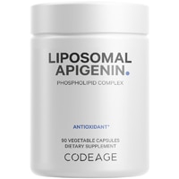 Codeage Liposomal Apigenin Supplement - 3-Month Supply - Flavonoid Chamomile Extract - Phospholipids