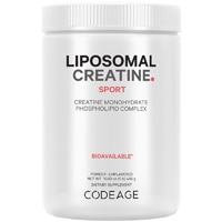 Codeage Liposomal Creatine Monohydrate Powder 5000 mg - Micronized Creatine Supplement