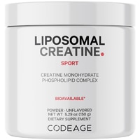 Codeage Liposomal Creatine Monohydrate Powder Supplement 1-Month Supply Unflavored