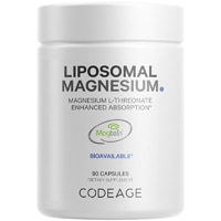 Codeage Liposomal Magnesium L-Threonate Supplement Magtein Magnesium Threonate