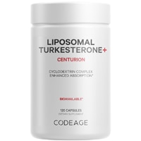 Codeage Liposomal Turkesterone 500 mg - Testosterone Support Supplement