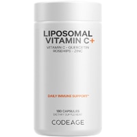 Codeage Liposomal Vitamin C 1500 mg Supplement with Zinc Elderberry Quercetin