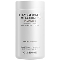 Codeage Liposomal Vitamin C+ Platinum NAC Glutathione Resveratrol Rutin Ubiquinol CoQ10