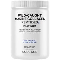 Codeage Marine Collagen Protein Powder Platinum-Fish Collagen Peptides + Vitamins-Biotin