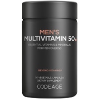Codeage Men's Multivitamin 50 - Essential Vitamins & Minerals for Men Over 50 - CoQ10-Lutein