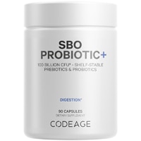 Codeage SBO Probiotics + 100 Billion CFU - Vegan Multi Strain Soil Based & Prebiotics