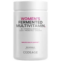 Codeage Women's Multivitamin 25+ Fermented Vitamins & Minerals Probiotics & Enzymes