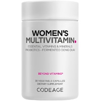 Codeage Women's Multivitamin Vitamin A C D3 E B6 B12 Folate Calcium Iron Dong Quai