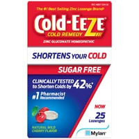 Cold-EEZE Cold Remedy Lozenge Sugar Free Wild Cherry