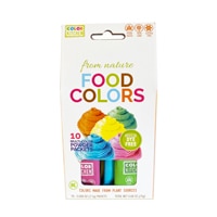Color Kitchen Foods Natural Food Coloring 10 Pack Multi Box