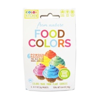 Color Kitchen Foods Natural Food Coloring Color Set of Six