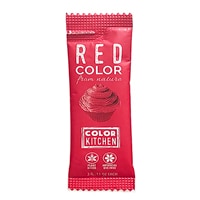 Color Kitchen Foods Natural Food Coloring Singles Red
