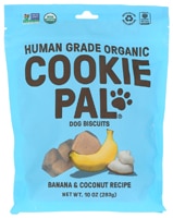 Cookie Pal Organic Dog Treats Banana & Coconut