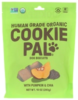 Cookie Pal Organic Dog Treats Pumpkin & Chia