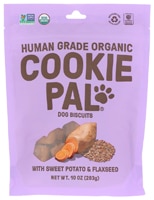 Cookie Pal Organic Dog Treats Sweet Potato & Flaxseed