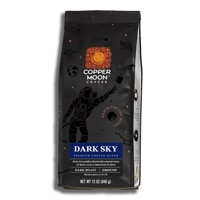 Copper Moon Ground Coffee Dark Roast Dark Sky Blend