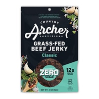 Country Archer Gluten Free Grass-Fed Zero Sugar Beef Jerky Classic