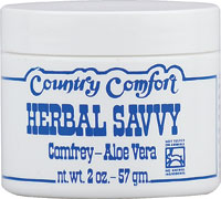 Country Comfort Herbal Savvy Comfrey Aloe Vera