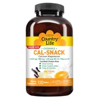 Country Life Chewable Cal-Snack Vanilla Orange