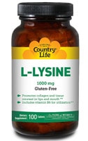 Country Life L-Lysine