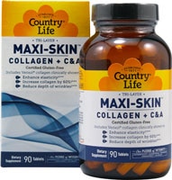 Country Life MAXI-SKIN™ Collagen + C & A