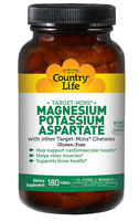 Country Life Magnesium Potassium Aspartate