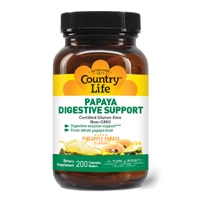 Country Life Papaya Digestive Support Pineapple Papaya