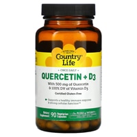 Country Life Quercetin + D3