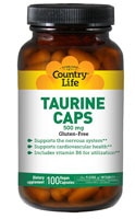 Country Life Taurine Caps