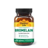 Country Life Triple Strength Bromelain