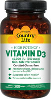 Country Life Vitamin D3