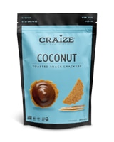 Craize Toasted Corn Crackers Gluten Free Coconut