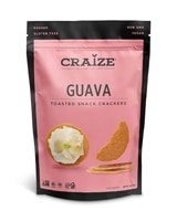 Craize Toasted Corn Crackers Gluten Free Guava