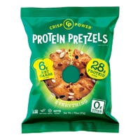 Crisp Power Protein Pretzels Everything