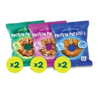 Crisp Power Protein Pretzels Variety Pack