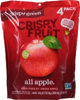 Crispy Green Non-GMO Crispy Fruit - 4 Pack All Apple